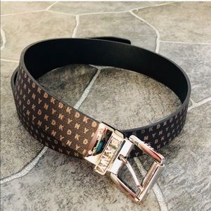 DKNY Reversible Logo Belt